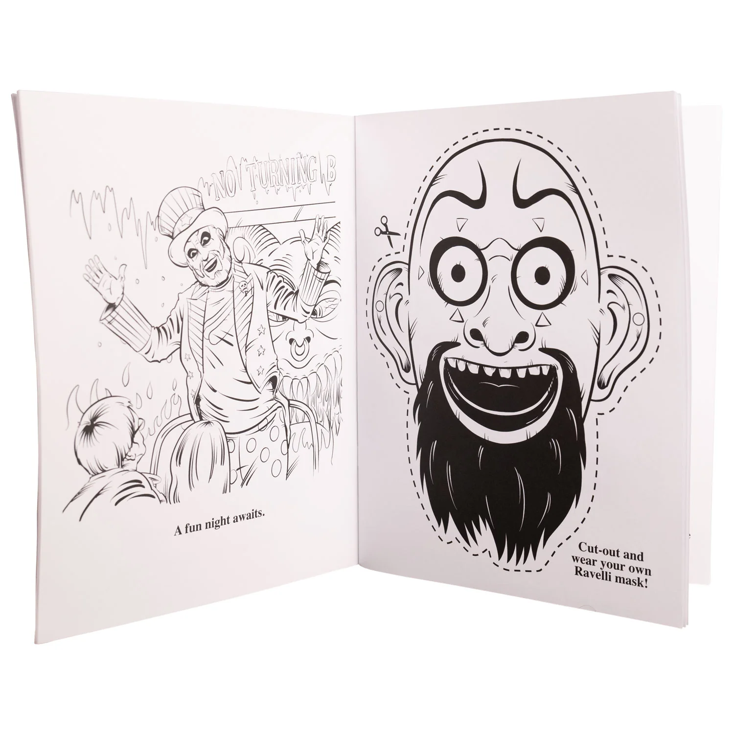 House of 1000 Corpses Colouring Book