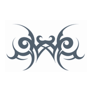 Tinsley Stamped Tribal Tattoo
