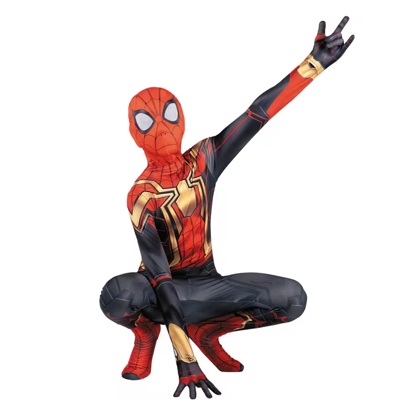 Child Zentai Spider-Man Integrated