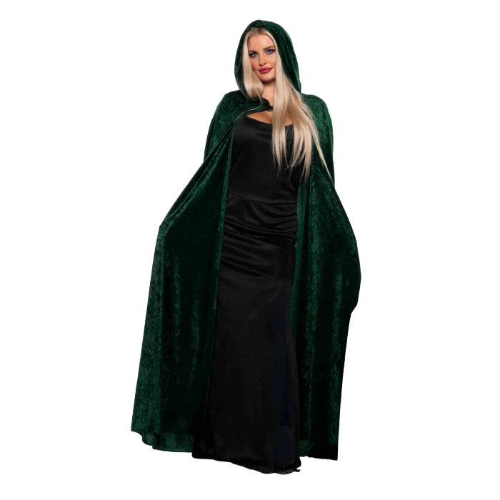 Green Hooded Cloak