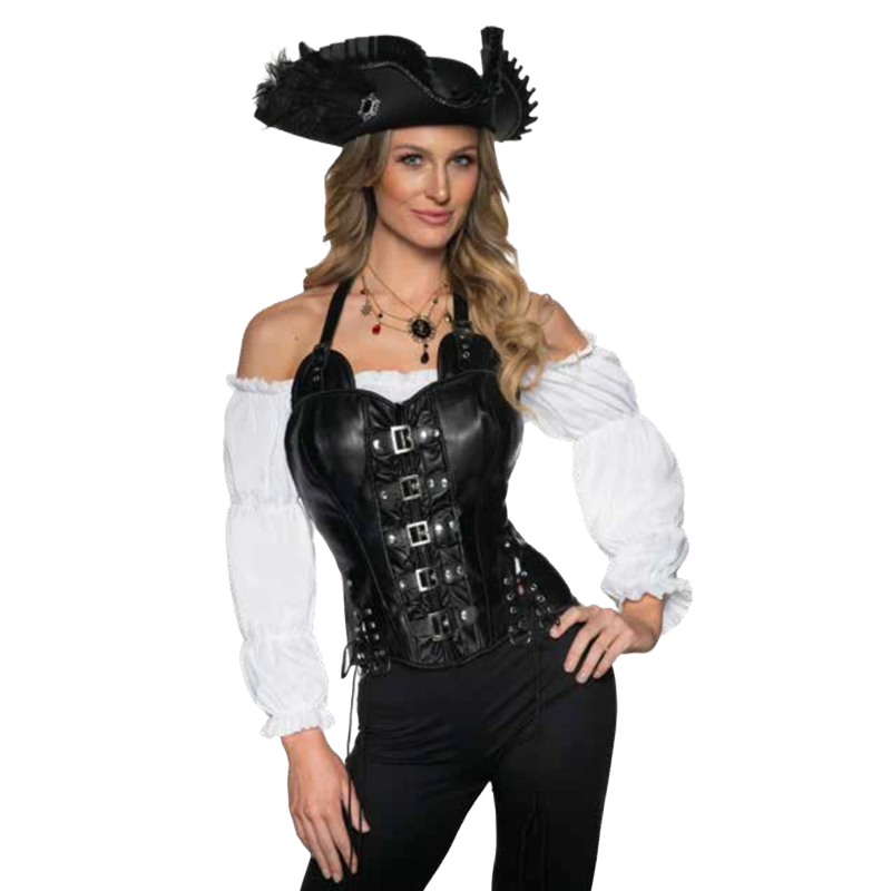 Black Halter Corset