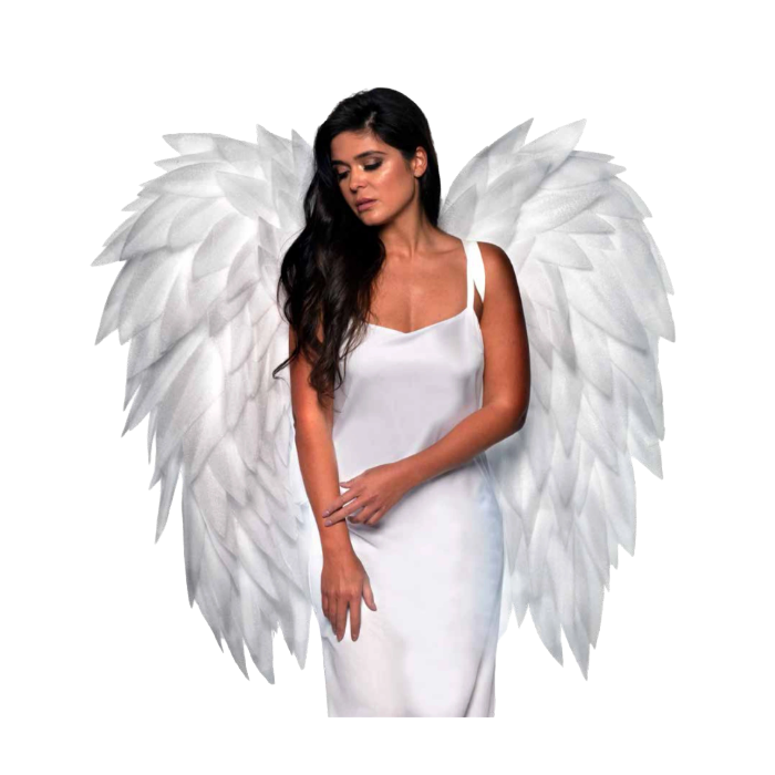 White Angel Wings