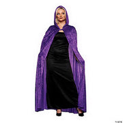 Hooded Purple Cloak