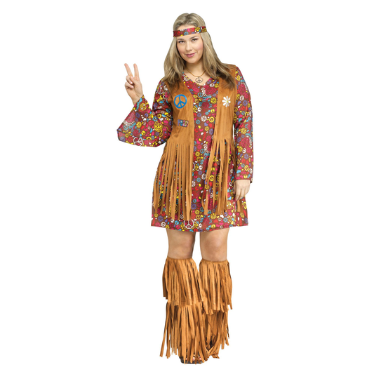 Plus Peace and Love Hippie