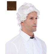 Colonial Man Wig - Brown