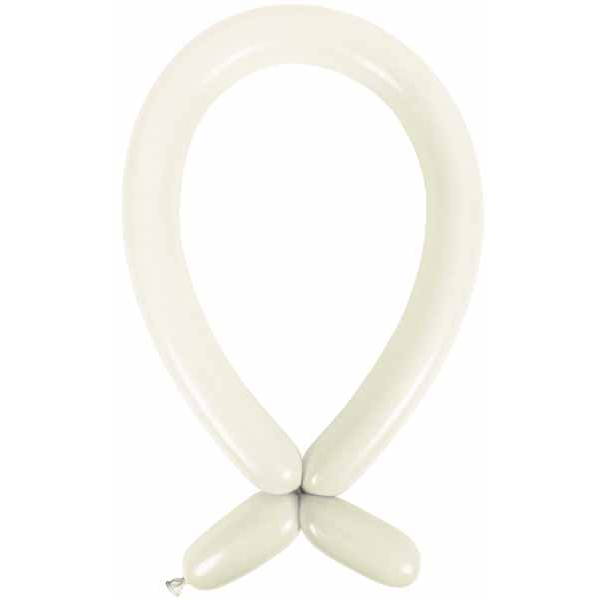 Anagram Frosty White 260Q Balloons