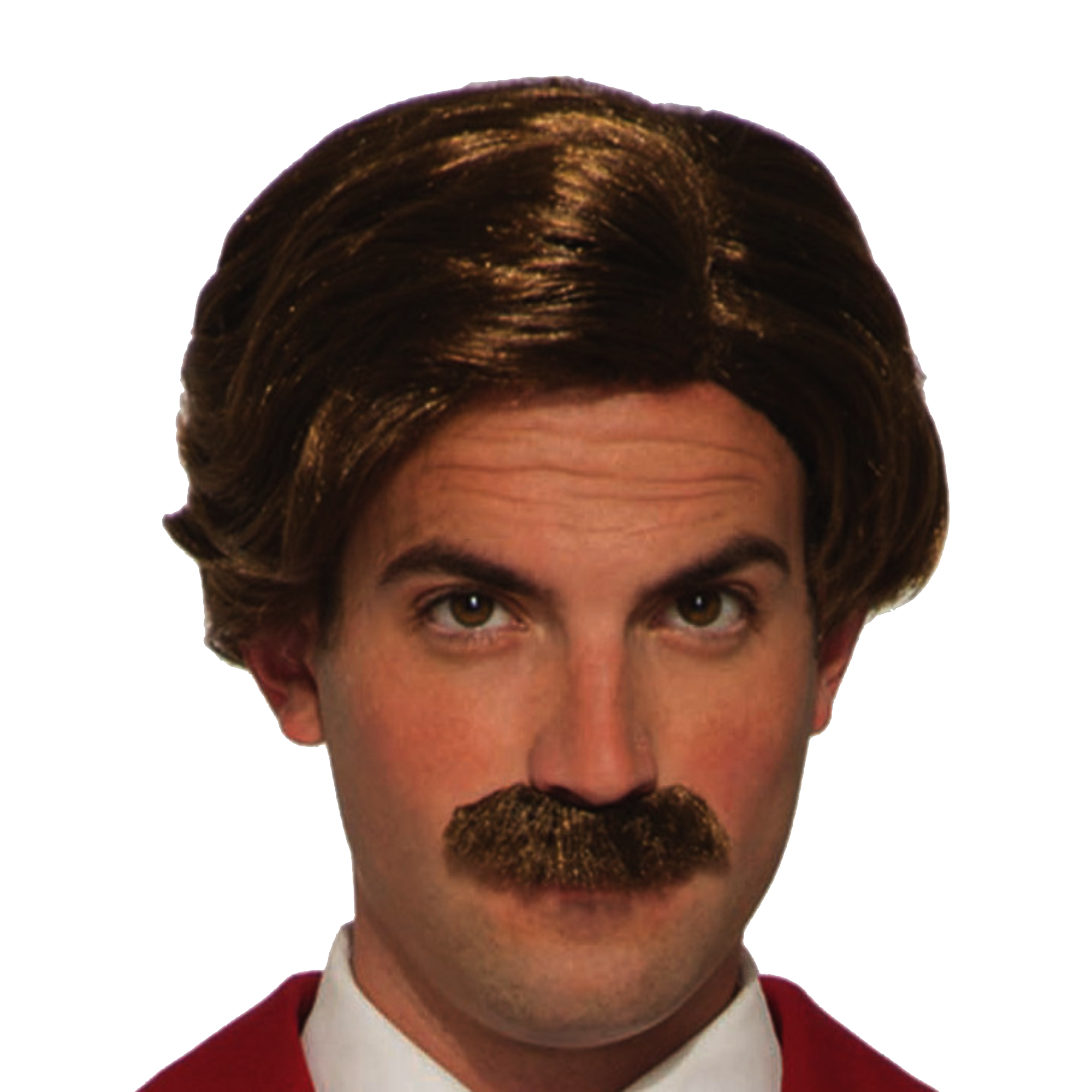 Anchorman Wig & Moustache Set