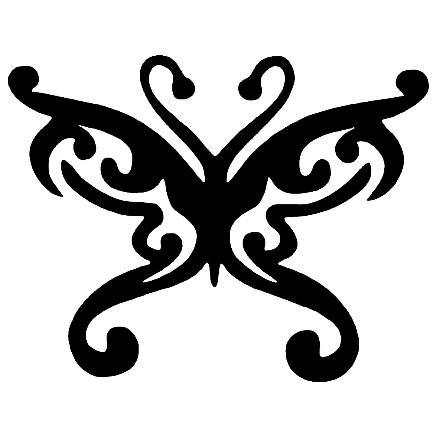 Art Deco Butterfly Adhesive Stencil