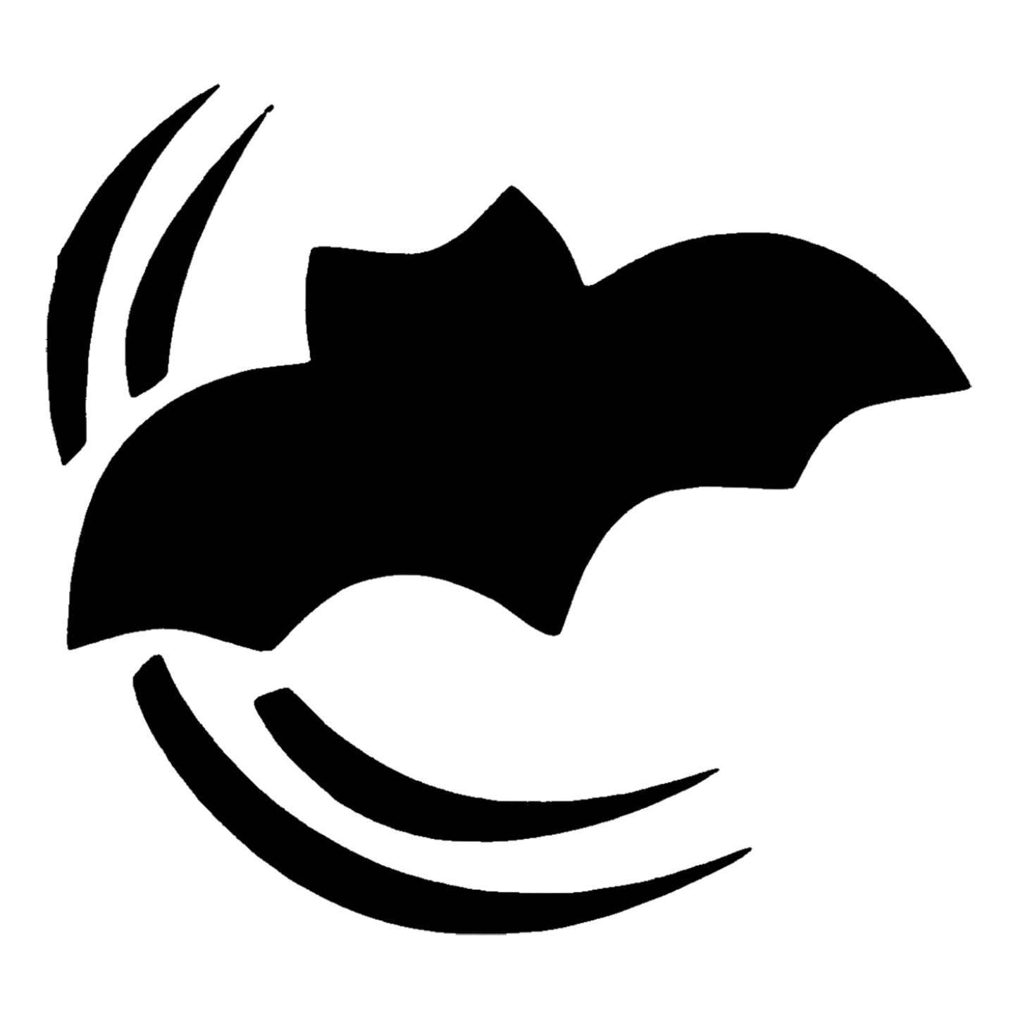 Bat Adhesive Stencil