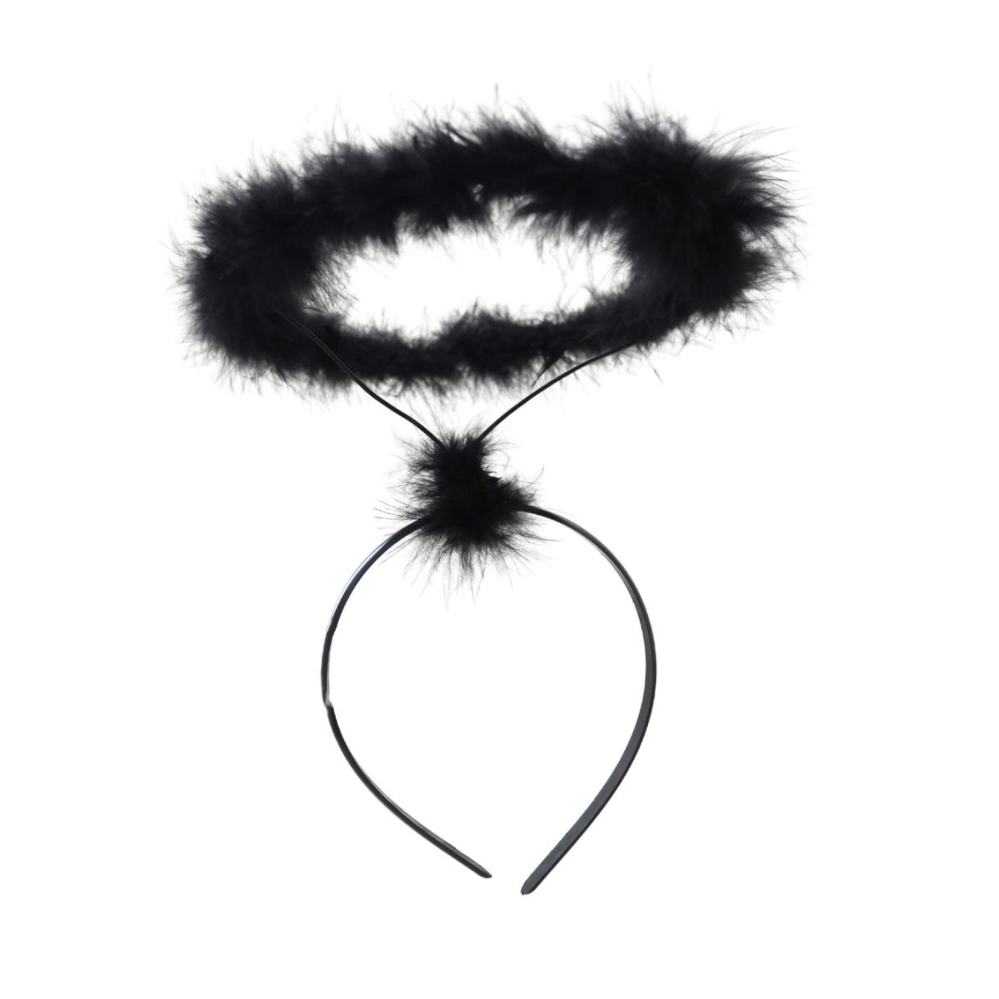 Marabou Angel Halo Black
