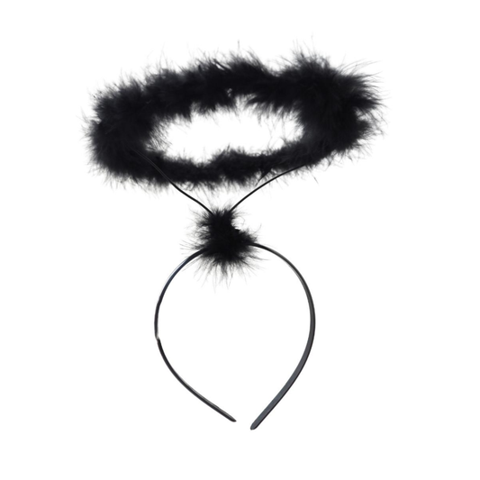 Marabou Angel Halo Black