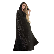 Hooded Vampire Cape Black