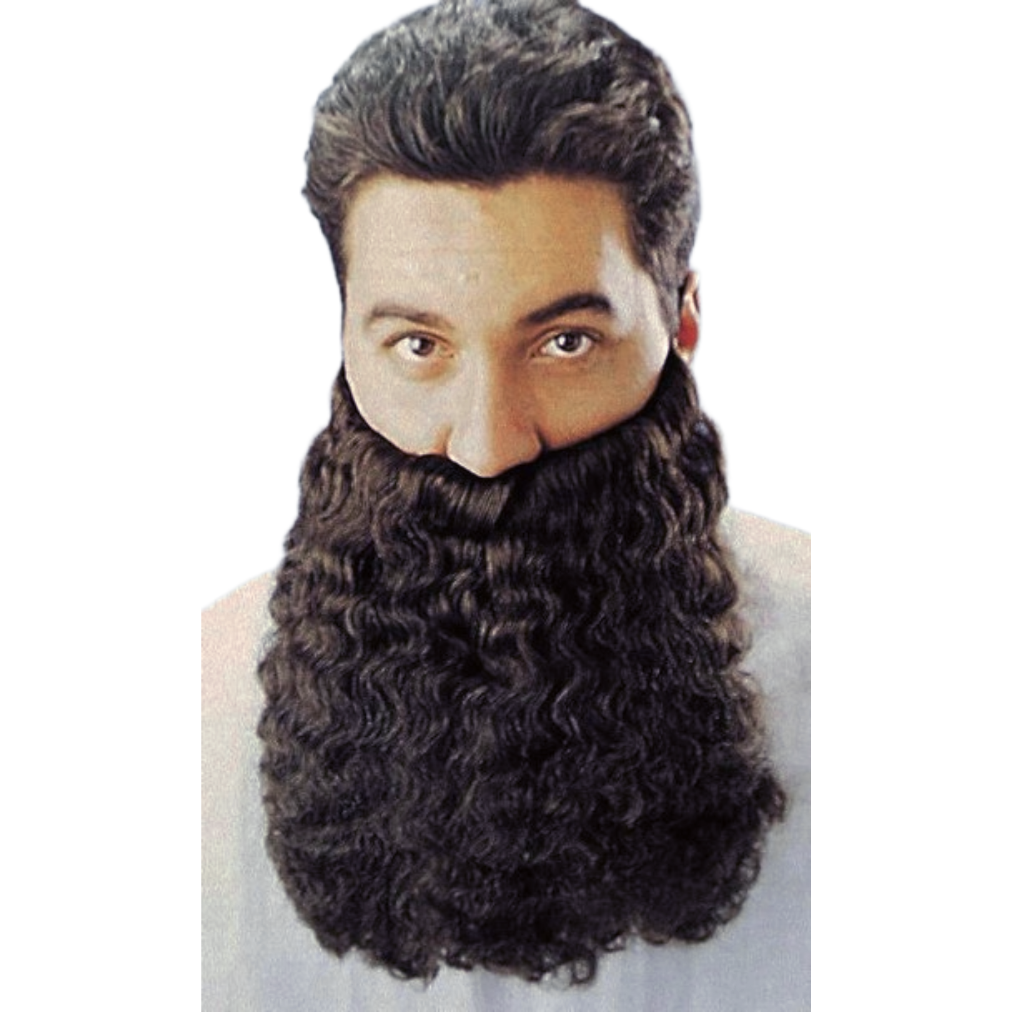 Black Curly Beard