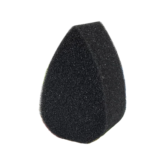 Face Panting Petal Sponge Black