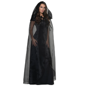 Black Tulle Cape