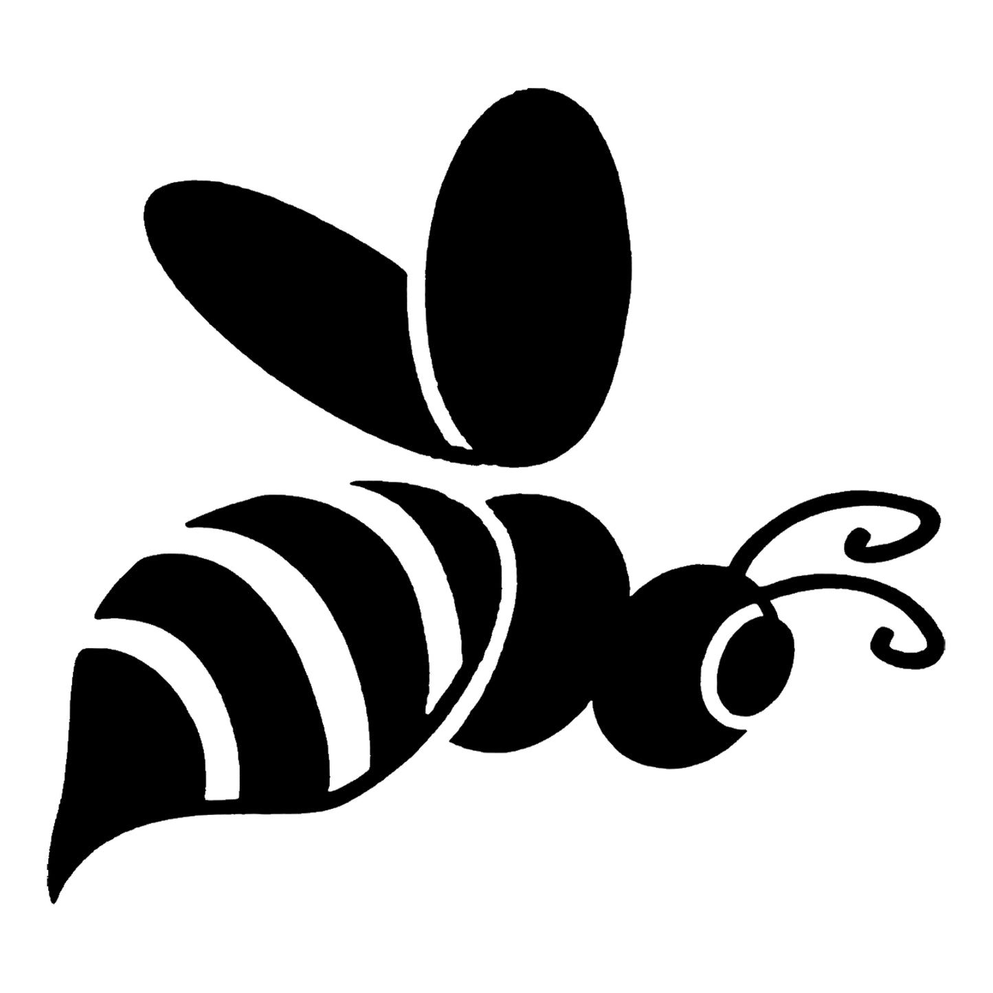 Bumble Bee Adhesive Stencil