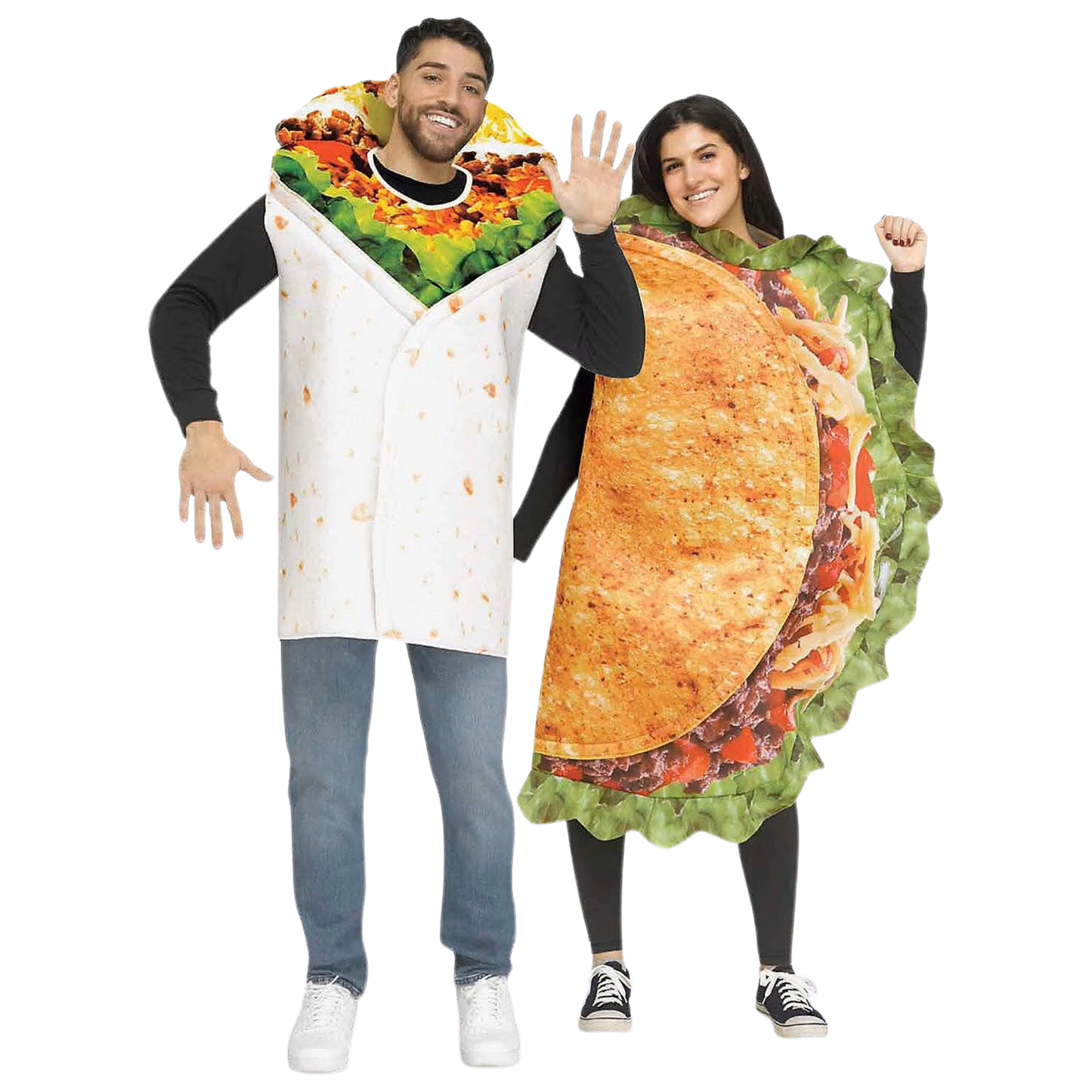 Burrito and Taco Couples Costume
