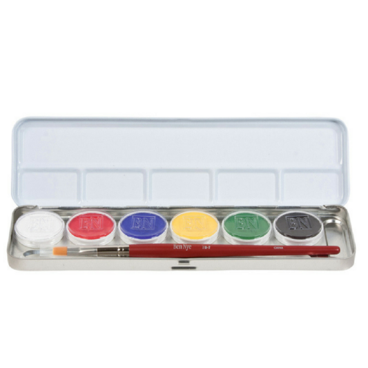 Ben Nye CFK-6 Primary Face Paint Palette