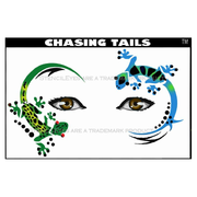 Chasing Tails Stencil
