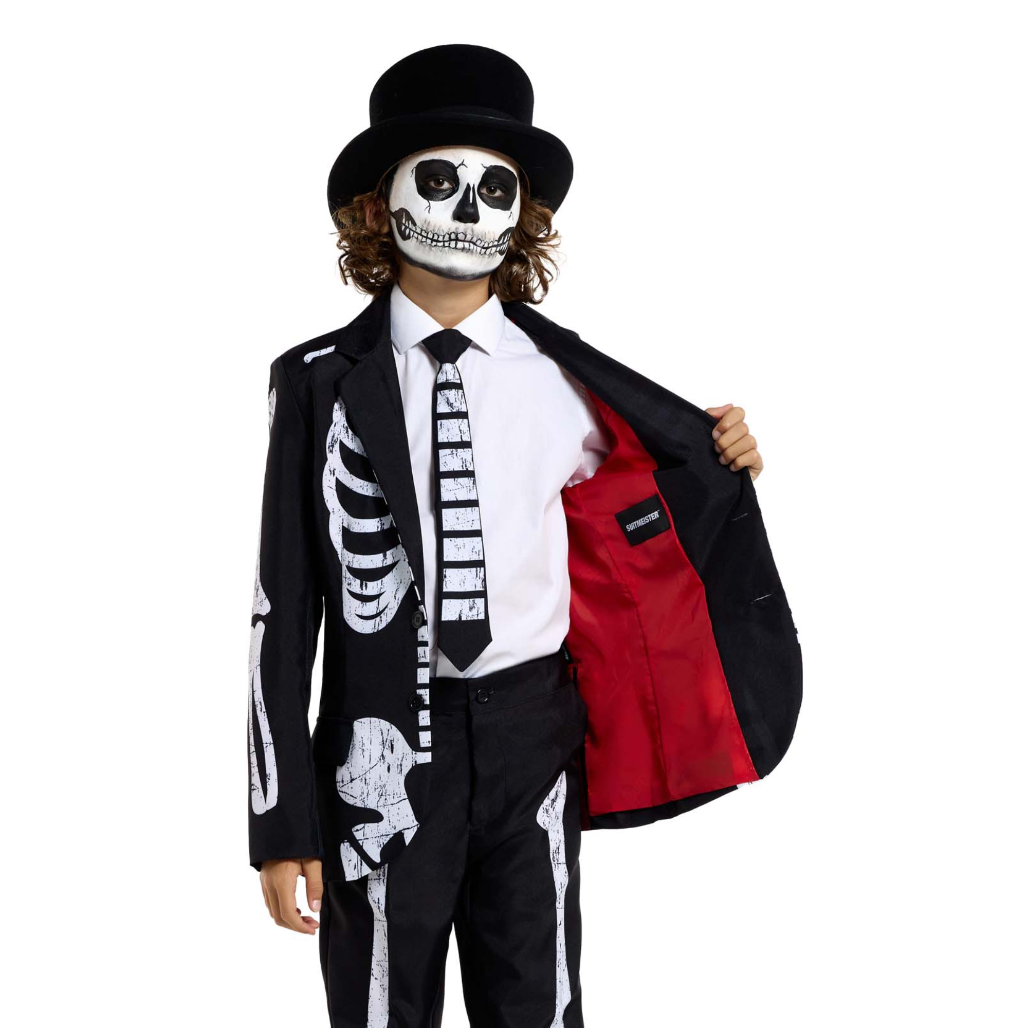 Suitmeister Child Skeleton Grunge Suit