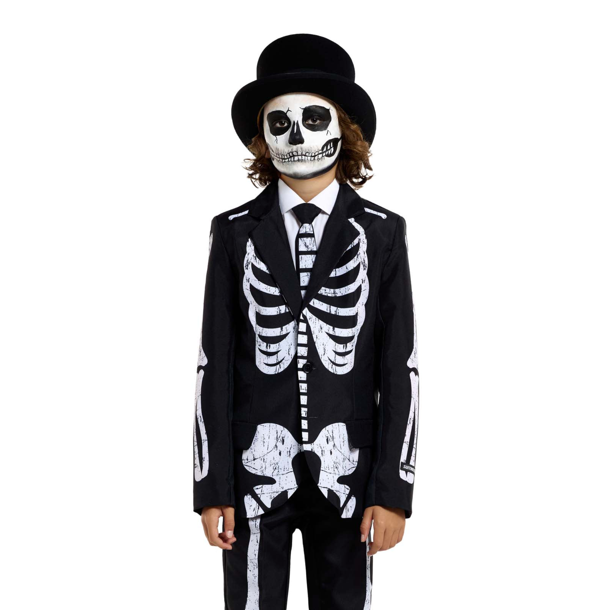 Suitmeister Child Skeleton Grunge Suit