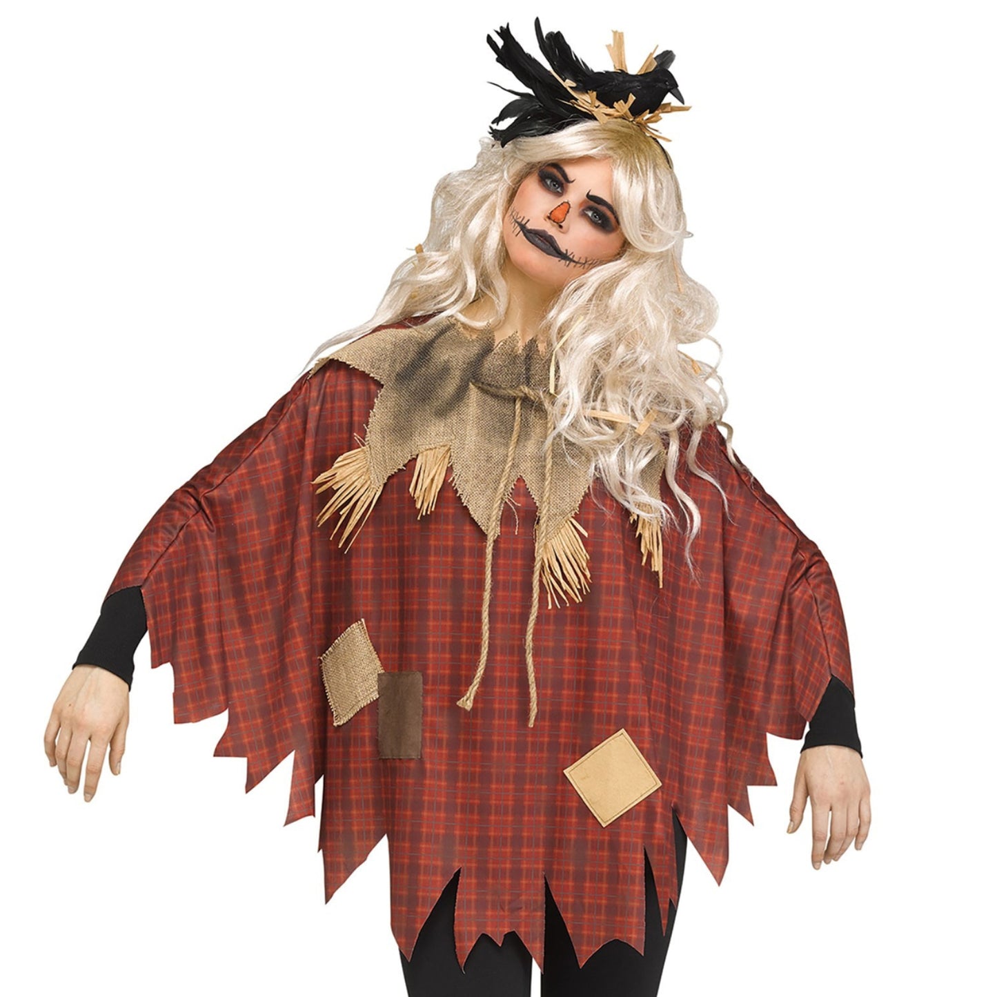 Creepy Scarecrow Poncho