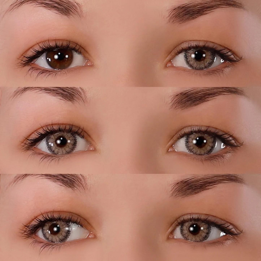 Crystal Hazel Natural Contacts