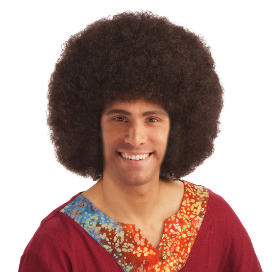 Deluxe Brown Afro Wig