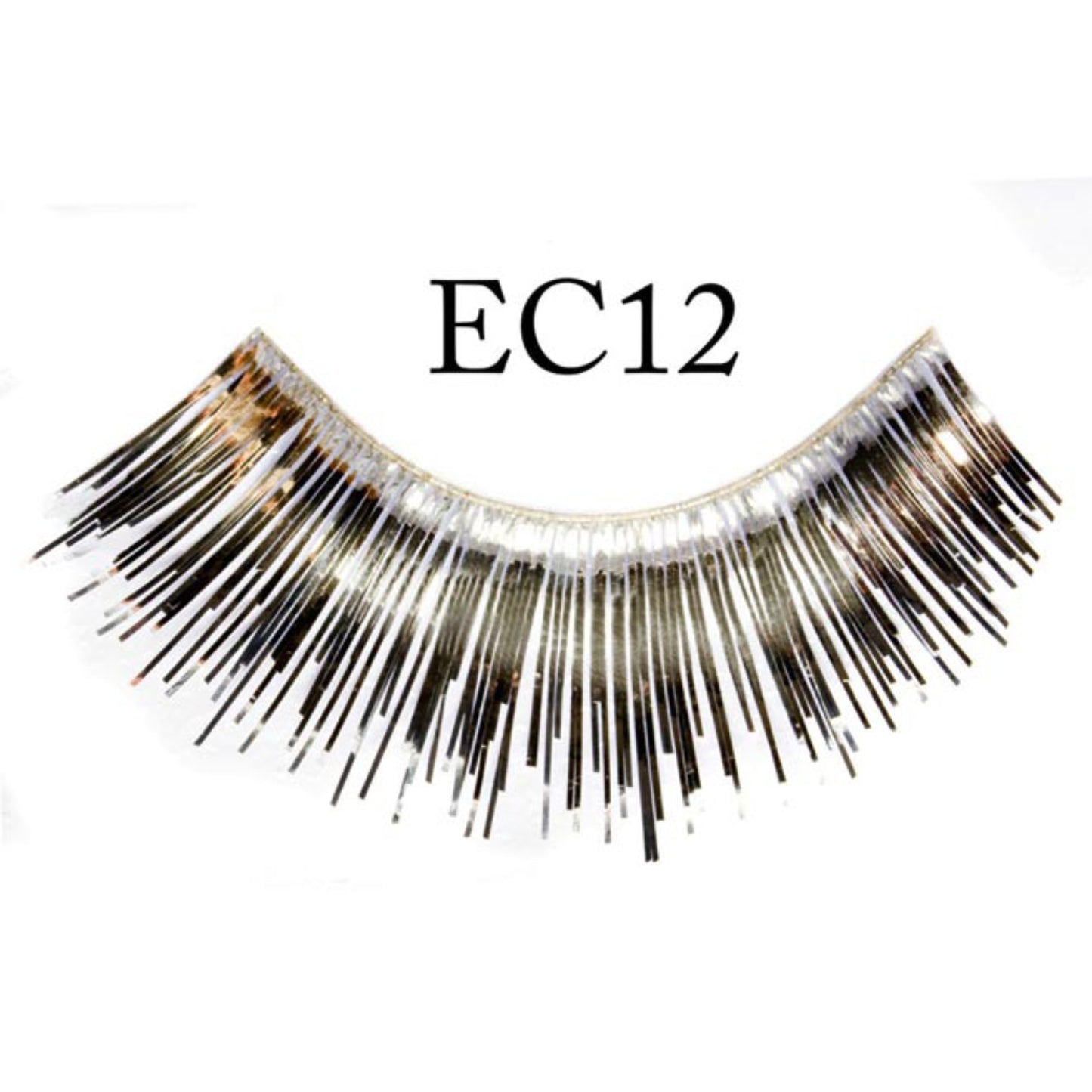 EC12 Silver Eyelashes