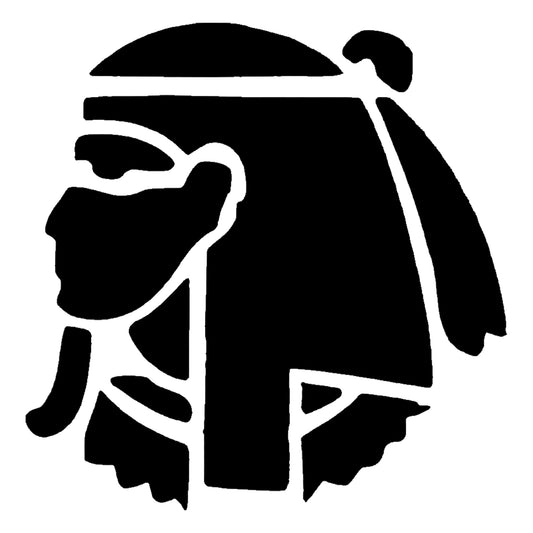 Egyptian Profile Stencil