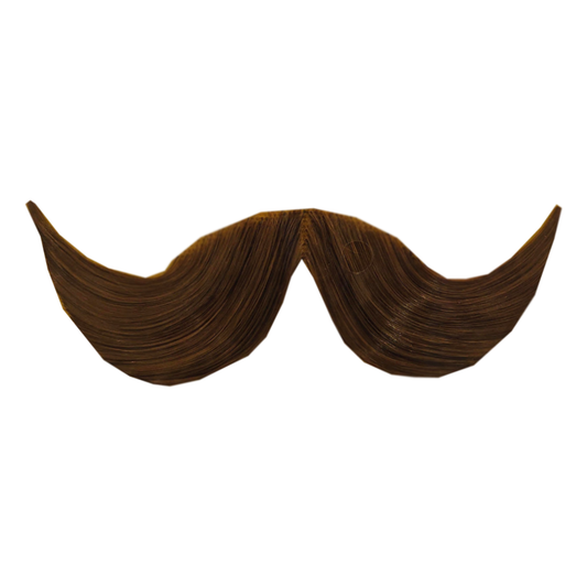 Elegant Moustache Light Brown
