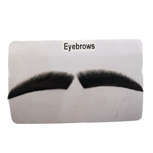 Human Hair Eyebrows - Black