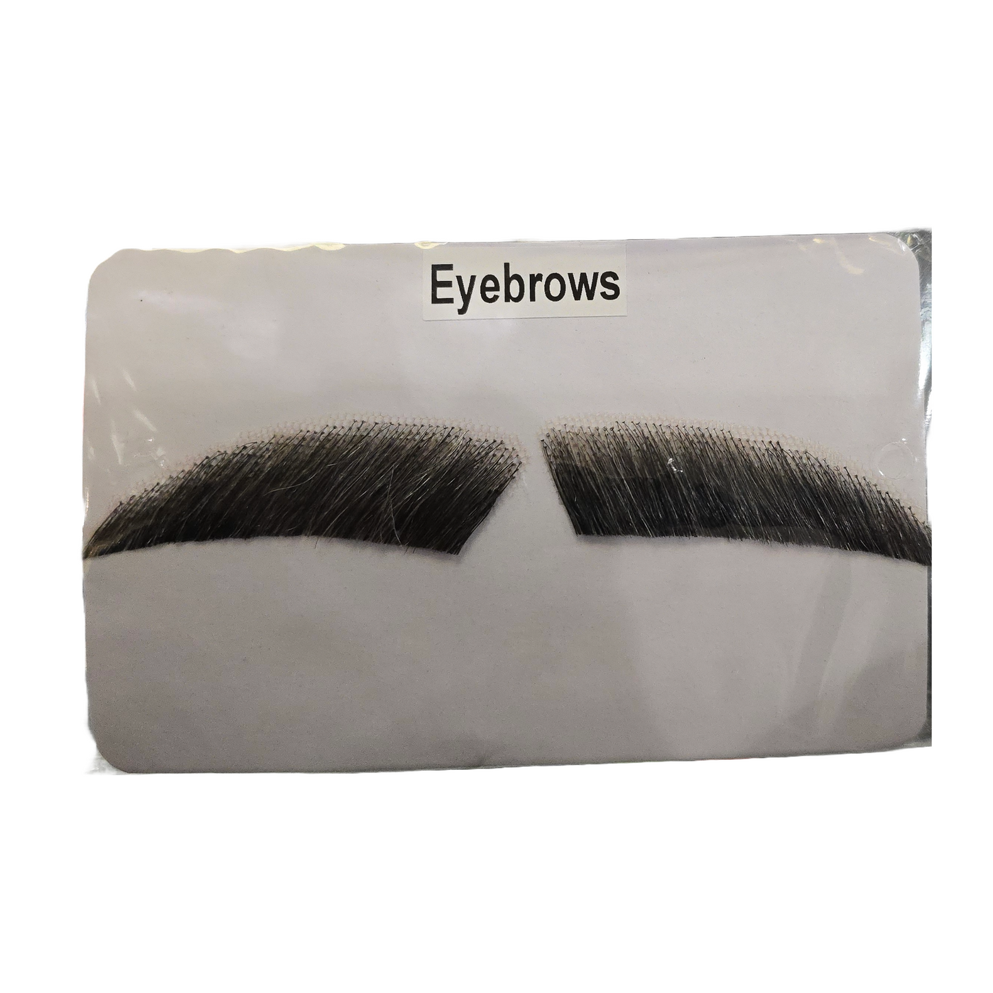 Human Hair Eyebrows - Grey