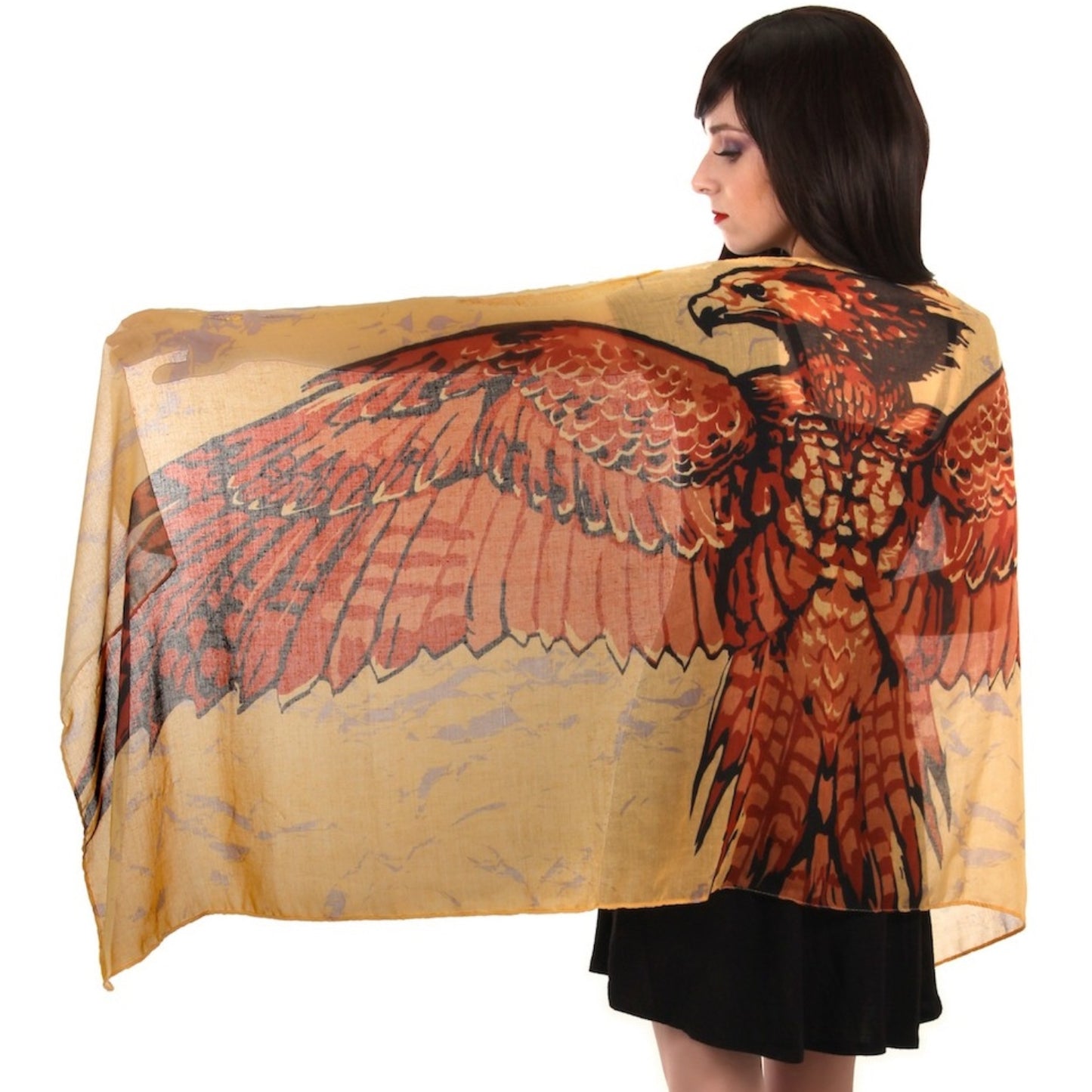 Harry Potter Fawkes Lightweight Scarf