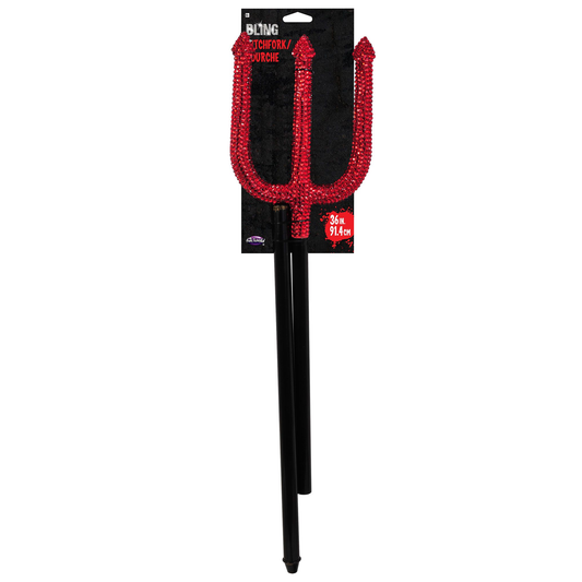 Bling Red Pitchfork