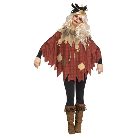 Scary Scarecrow Poncho