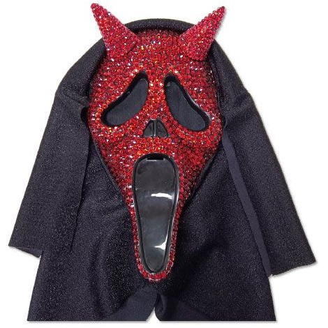Ghost Face Devil Bling Mask