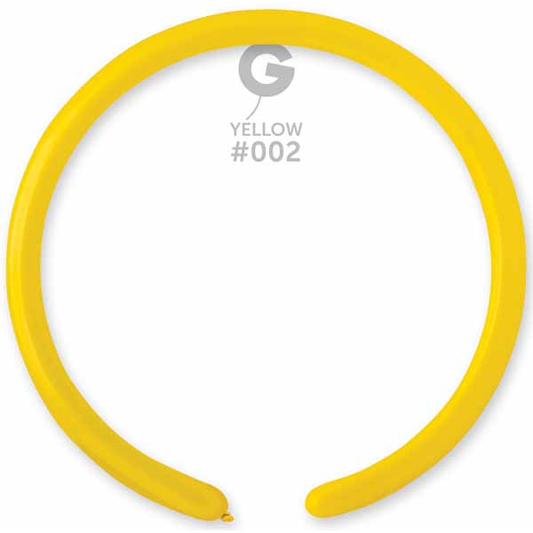 Gemar Yellow 260Q Balloons