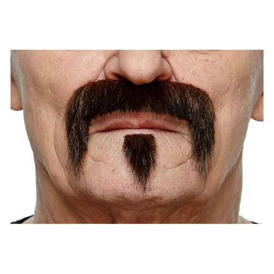 Dark Brown with Red Goatee Set