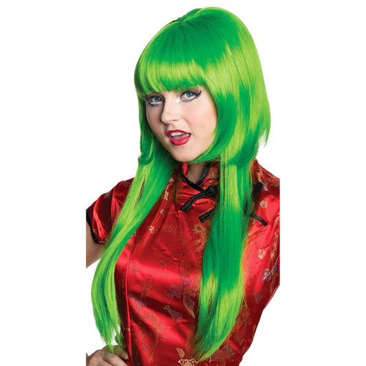 Anime Wig Green