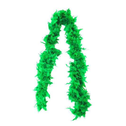 Green Feather Boa