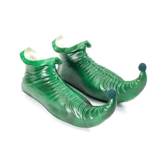 Green Rubber Elf Shoes