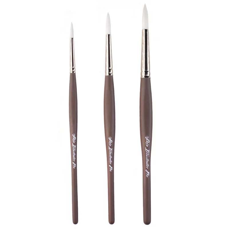 Skin Illustrator GR Series Glue Brushes