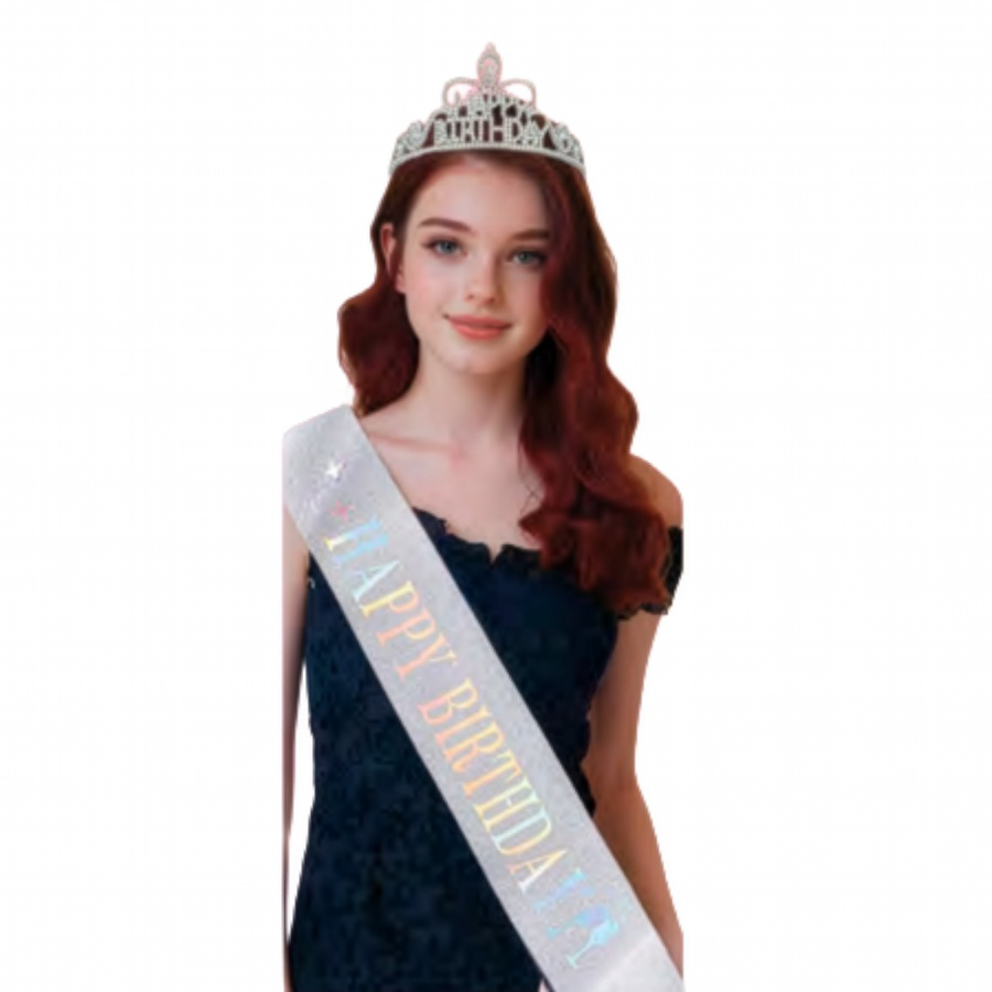 Happy Birthday Crown and Sash
