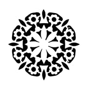 Henna Lotus Stencil