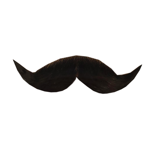 Human Hair Debonair Moustache Black