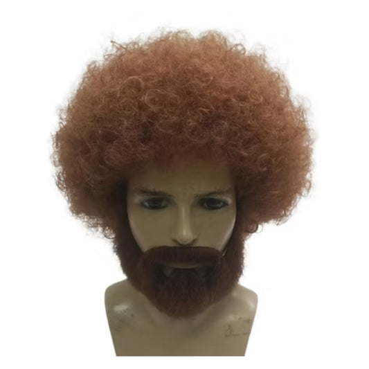 Joyful Painter Wig and Beard Set