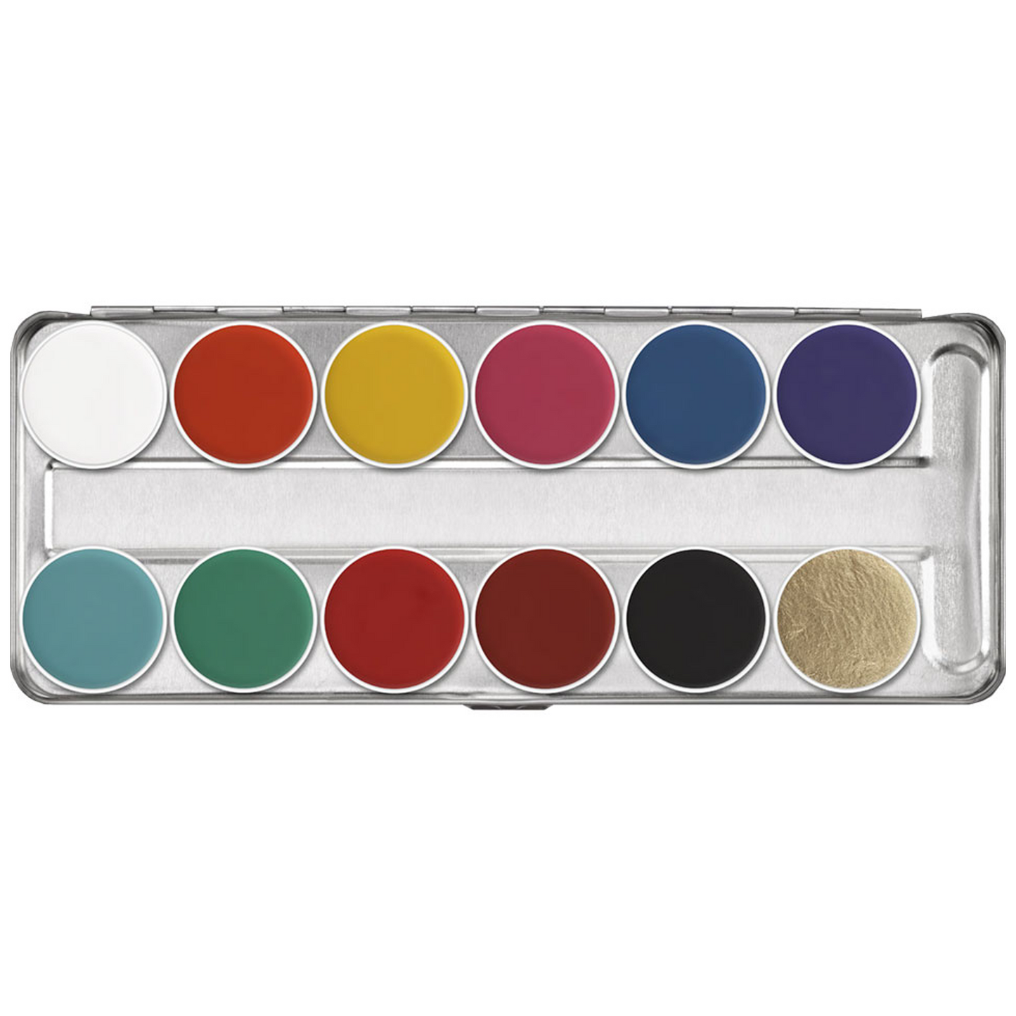 Kryolan XII Face Paint Palette