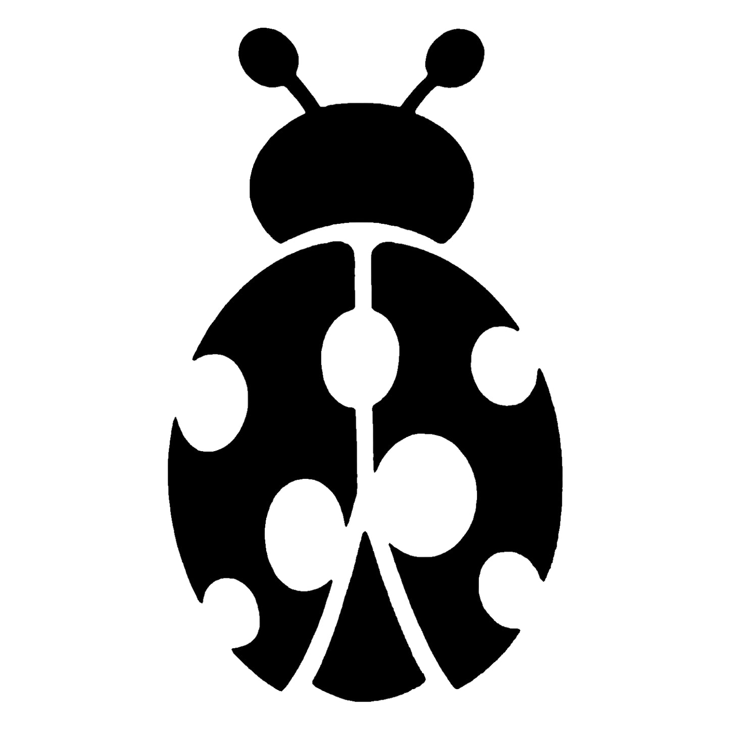 Ladybug Adhesive Stencil