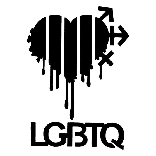 LGBTQ Adhesive Stencil